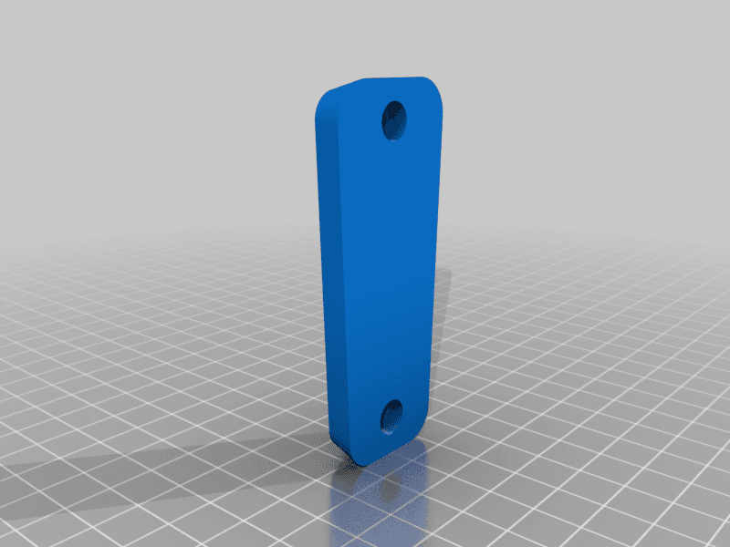 Vive Lighthouse Nail / Command Strip Wall Mount 3d model