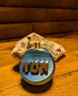 X-Mas Tree Ornament 3d model