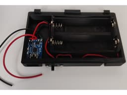 Wii U dual 18650 battery tray 3d model