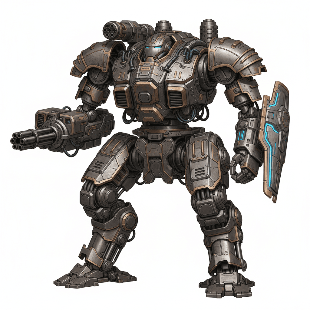 Military Mechs : Ironclad War Battle Mech 3d model