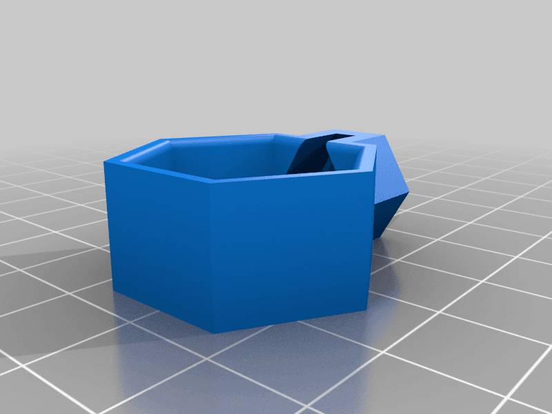 Deburring Tool - HSW holder (honeycomb storage wall) [Simple & Quick)] 3d model