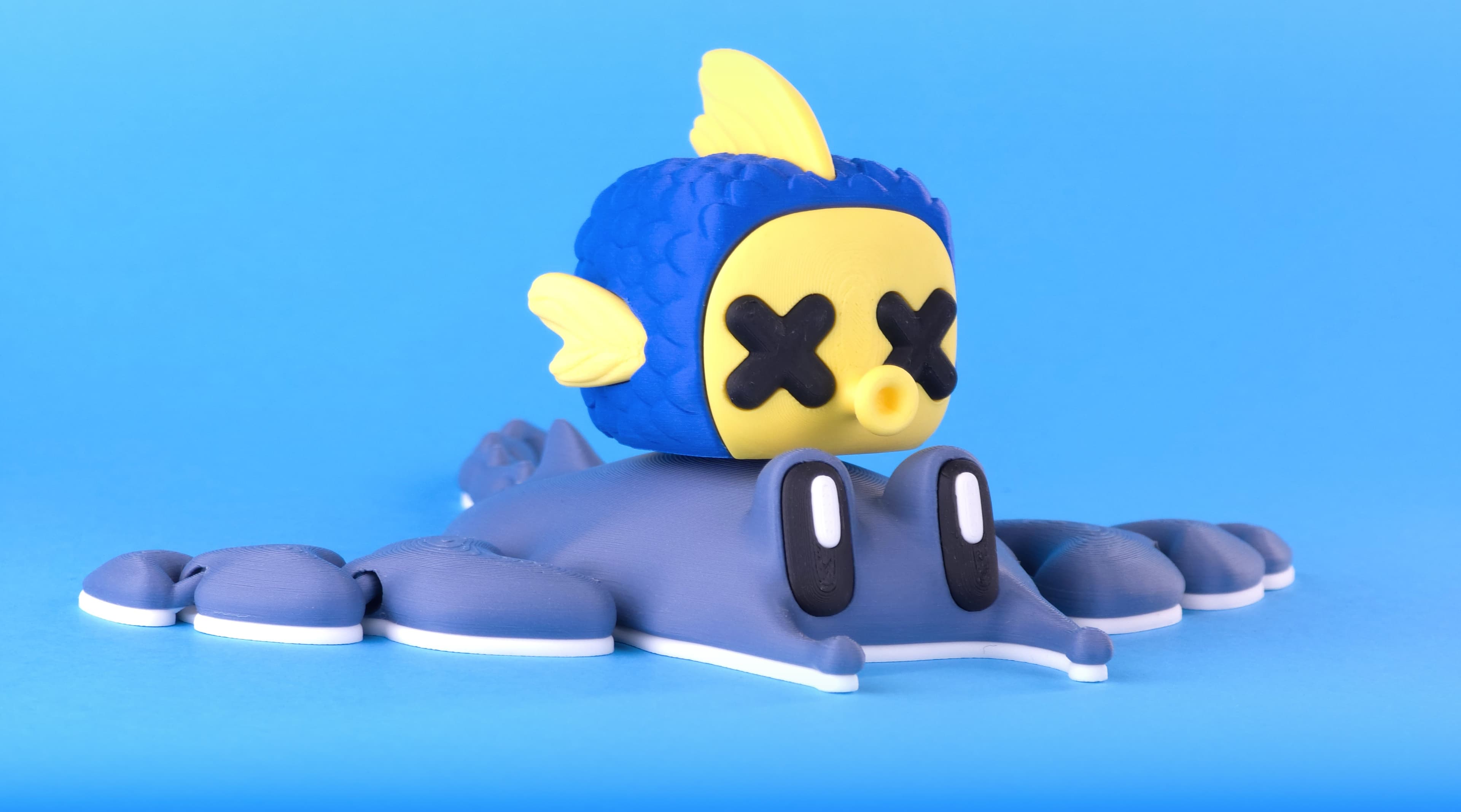 COOBO Fish & Manta Ray 3d model
