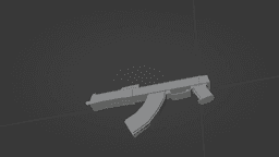 LOWPOLY NATO 7.62 SMG 3d model