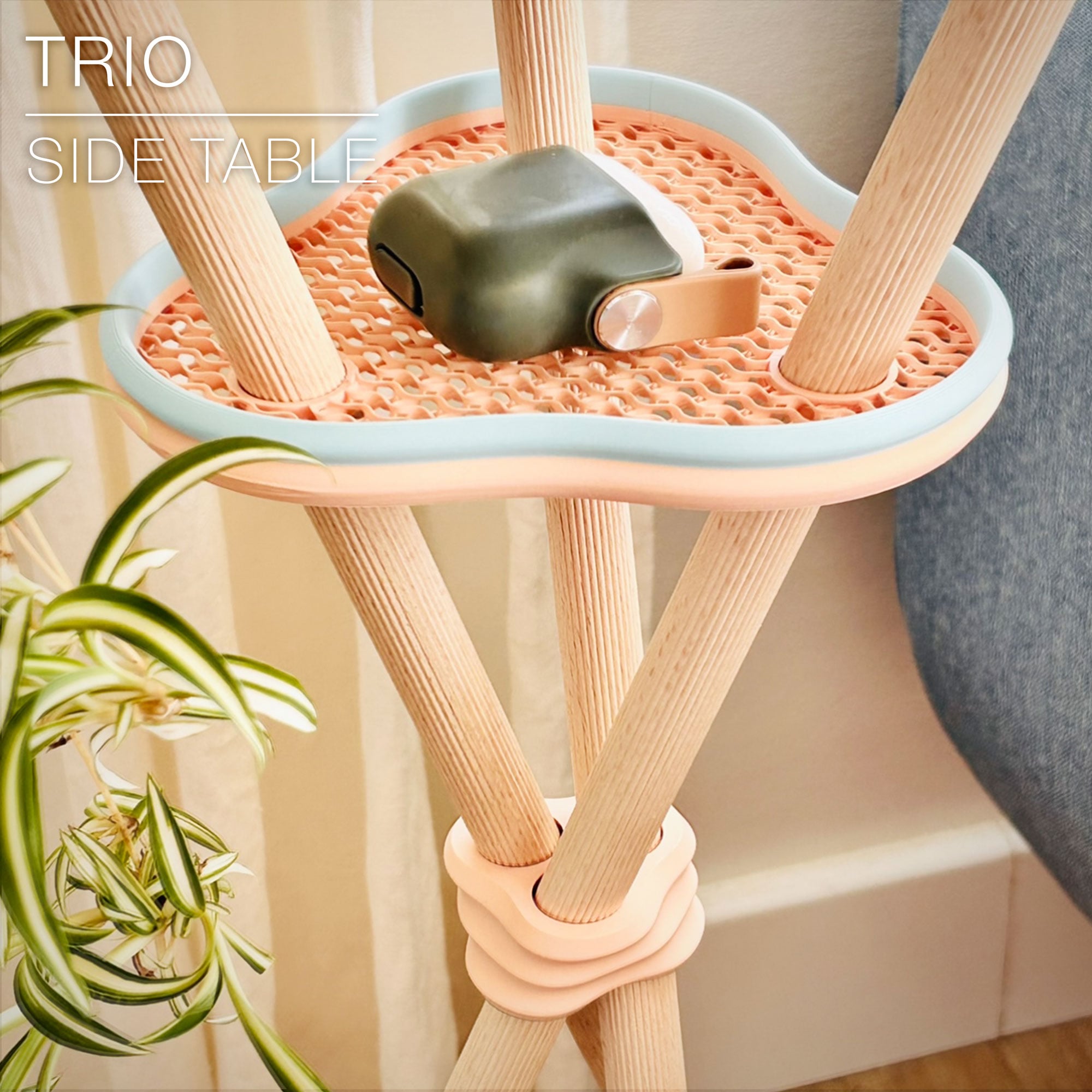 TRIO | Tripod Side Table 3d model