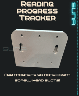 Yearly Reading Tracker - Books Read This Year 3d model