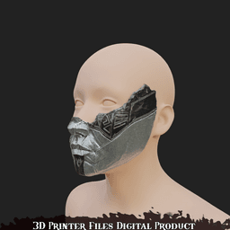 Alicia Mask Clair Obscur Expedition 33 3d model