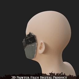 Alicia Mask Clair Obscur Expedition 33 3d model