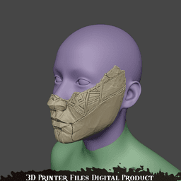 Alicia Mask Clair Obscur Expedition 33 3d model