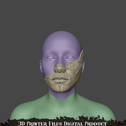 Alicia Mask Clair Obscur Expedition 33 3d model