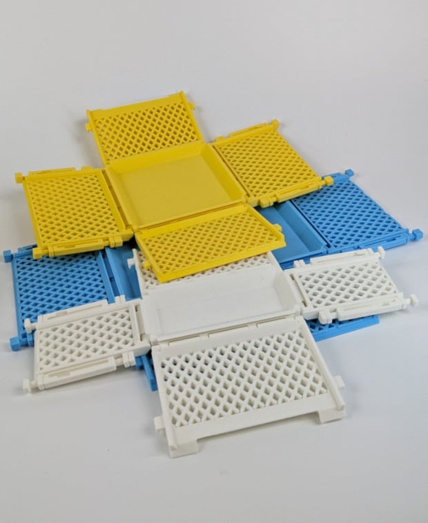 Fold a BOX - XGrid 3d model