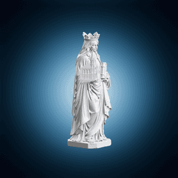 Saint Hedwig 3d model