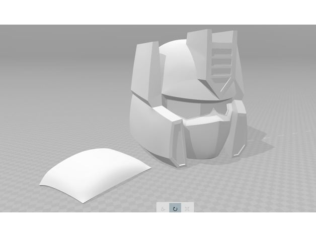 Soundwave Helmet Generation 1 3d model