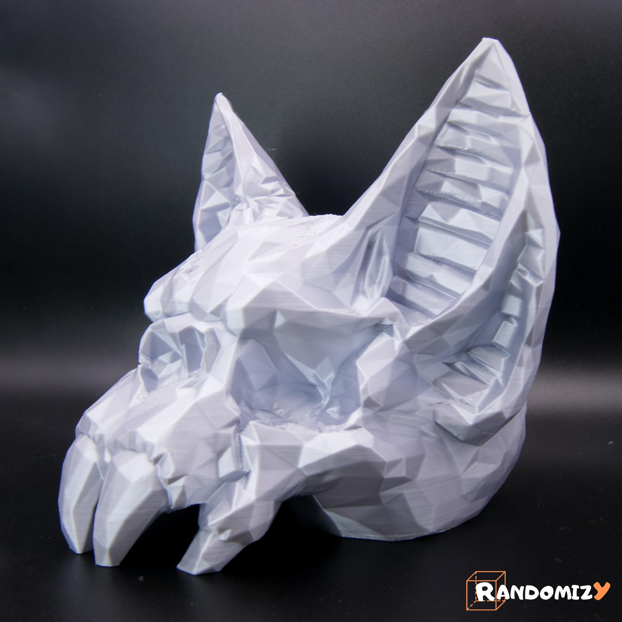 Bat Skull - Low Poly 3d model