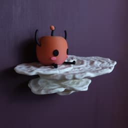 Mushroom shelf “Trametes Hirsuta” 3d model