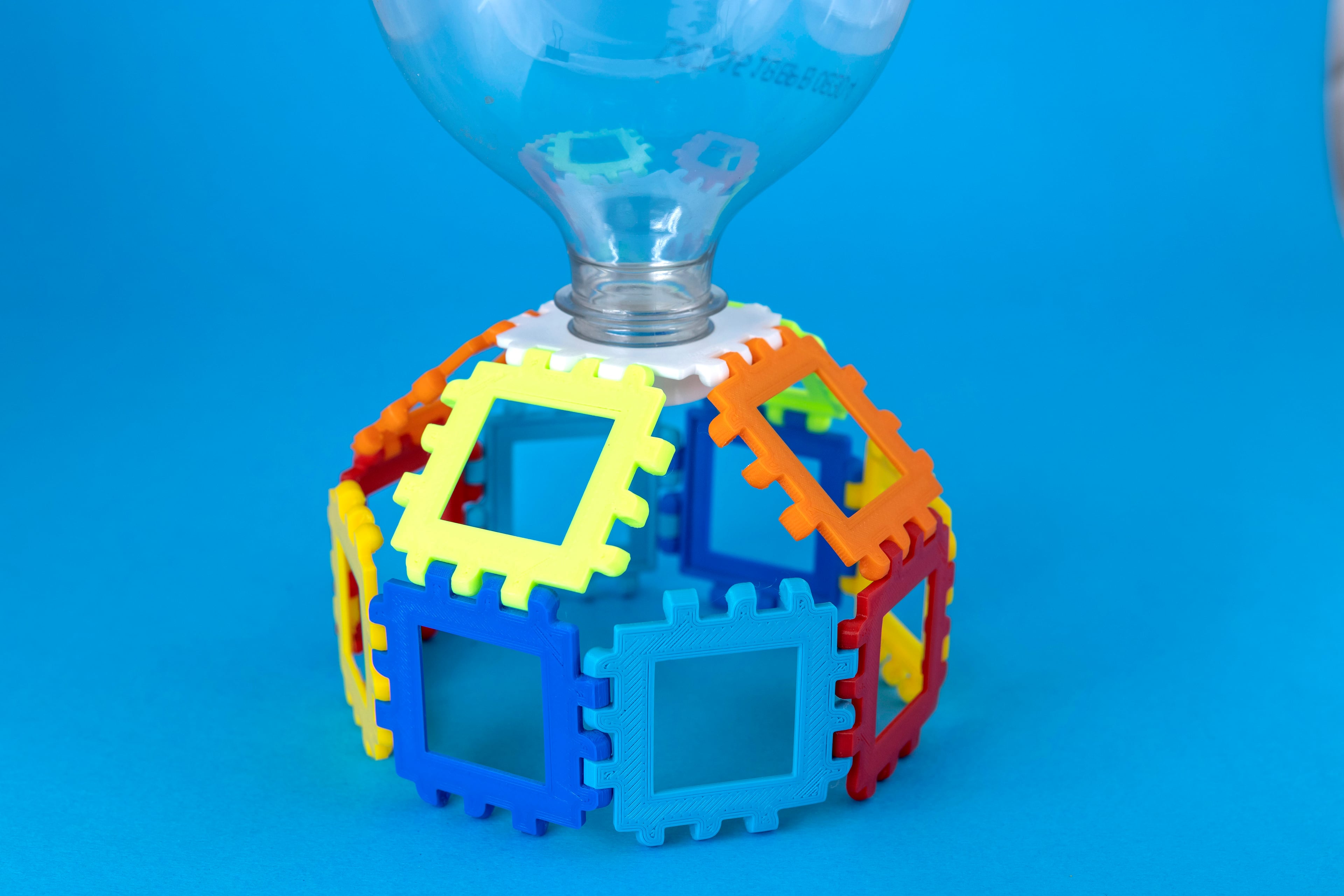 Polypanels // Bottle Cap (Standard 2L) 3d model