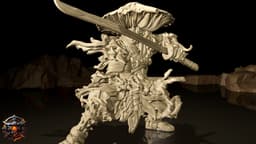 Riku Sporezan of the Mycōjin 3d model