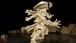 Riku Sporezan of the Mycōjin 3d model