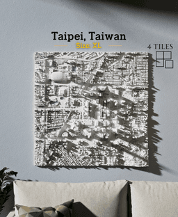 Taipei, Taiwan - S, M, L, & XL 3d model