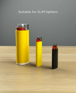 Flick, lighter sleeve with utility compartments. 3d model