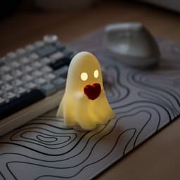 Heart Ghost Tealight 3d model