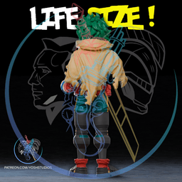 Life Sized Green Hero 3D Printer File STL 3d model