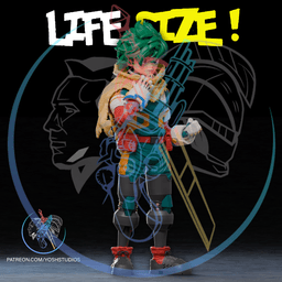 Life Sized Green Hero 3D Printer File STL 3d model