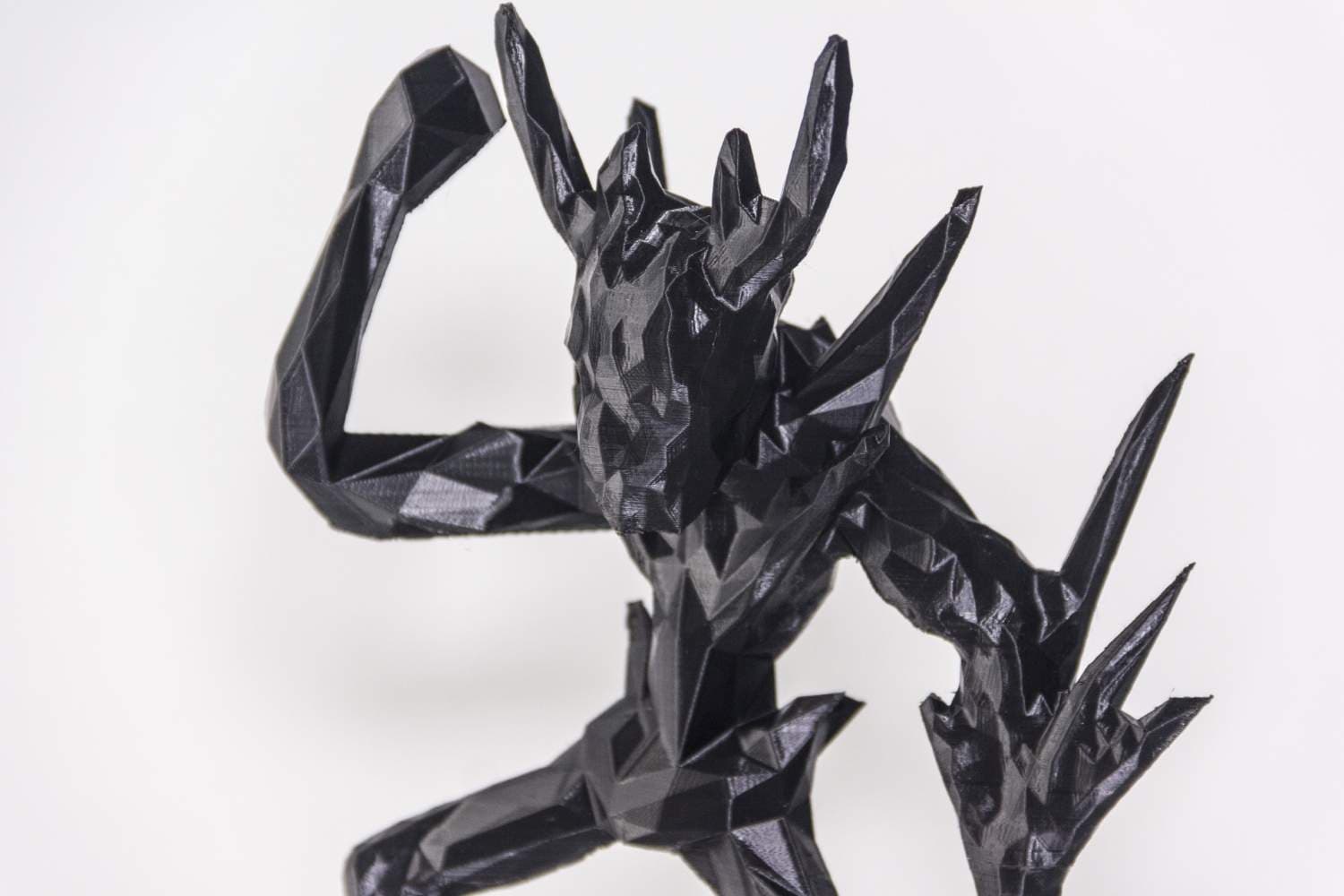 Tuss Warrior // Low Poly VR Sculpture 3d model