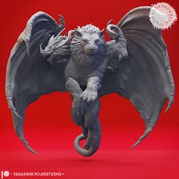Chimera Pair - Tabletop Miniatures (Pre-Supported) 3d model