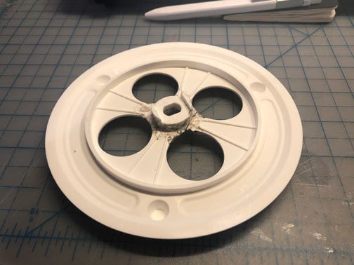 IKEA FADO Table Lamp Replacement Base 3d model