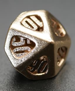 Thoroughly Modern d10 Decader Mini 3d model