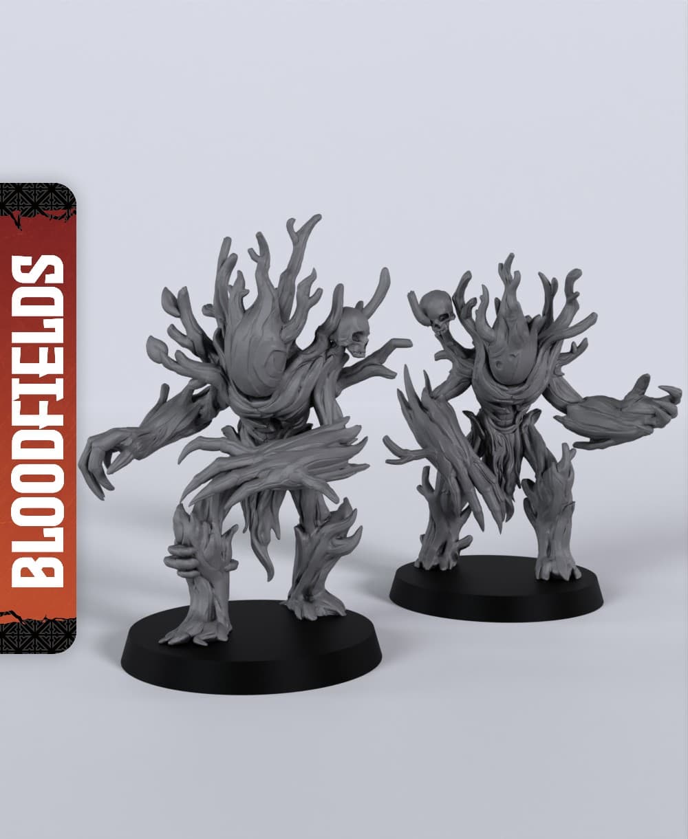 Wood Spirit - With Free Dragon - 5e DnD Inspired for RPG and Wargamers 3d model