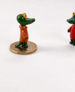 Crocodile Gena Vintage Toy 3d model