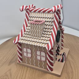 Gingerbread House Dice tower assembly kit 3d model