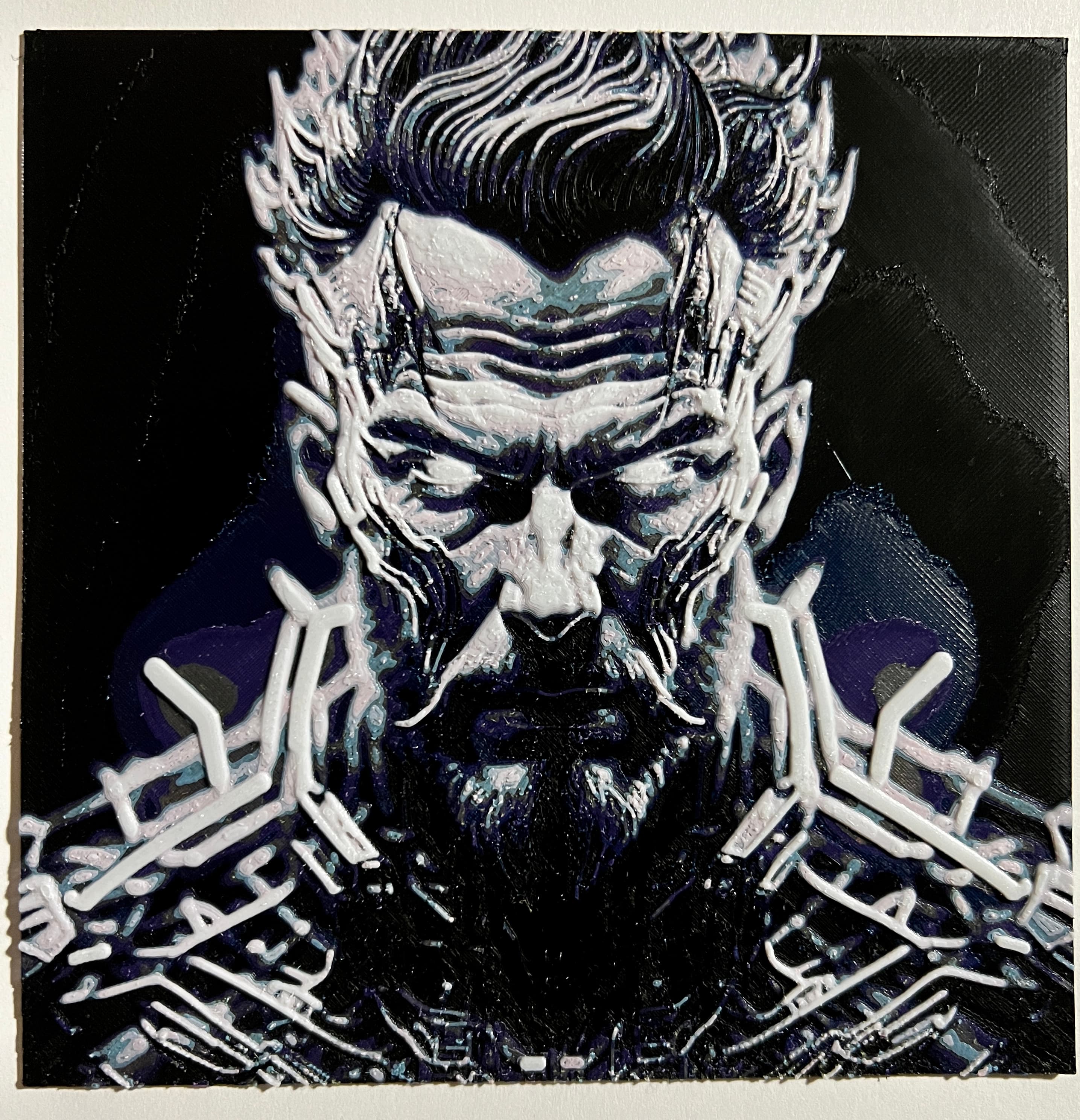 Cybernetic Man (Hueforge) 3d model