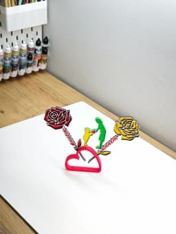 Mother's Day Rose-Anneler Günü Gül 3d model