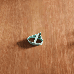 Poop Emoji Cookie Cutter Stamp Utensil 3d model
