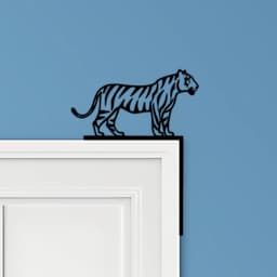 Tiger Door Corner Decor 3d model