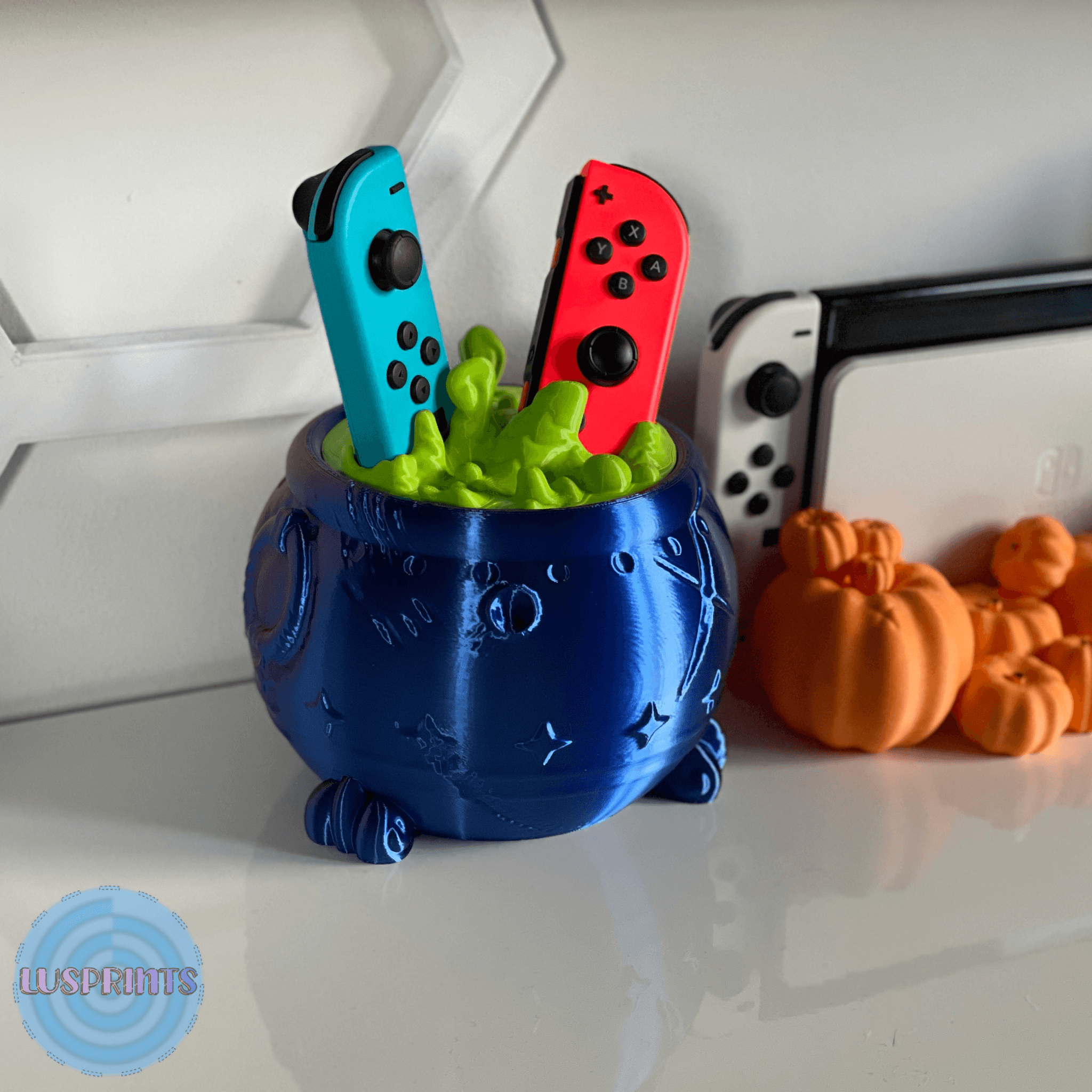 Halloween Cauldron | JoyCon holders 3d model