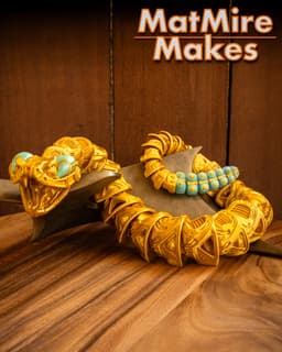 RoboRattler - Robot Rattlesnake - Articulated Figure 3d model