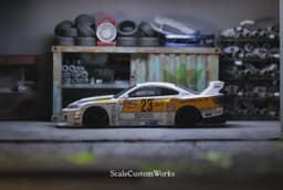 Spare parts container for diorama projects, 1/64 scale. 3d model