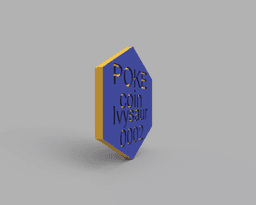 Ivysaur Pokemon PokeCoin STL 3d model