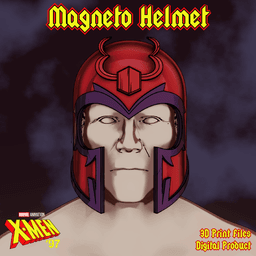 Magneto Helmet X-Men 97' Animated Series 3d model