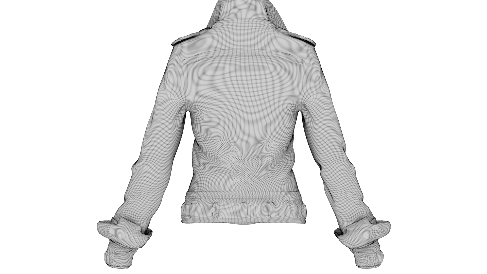 Denim Jacket 3d model