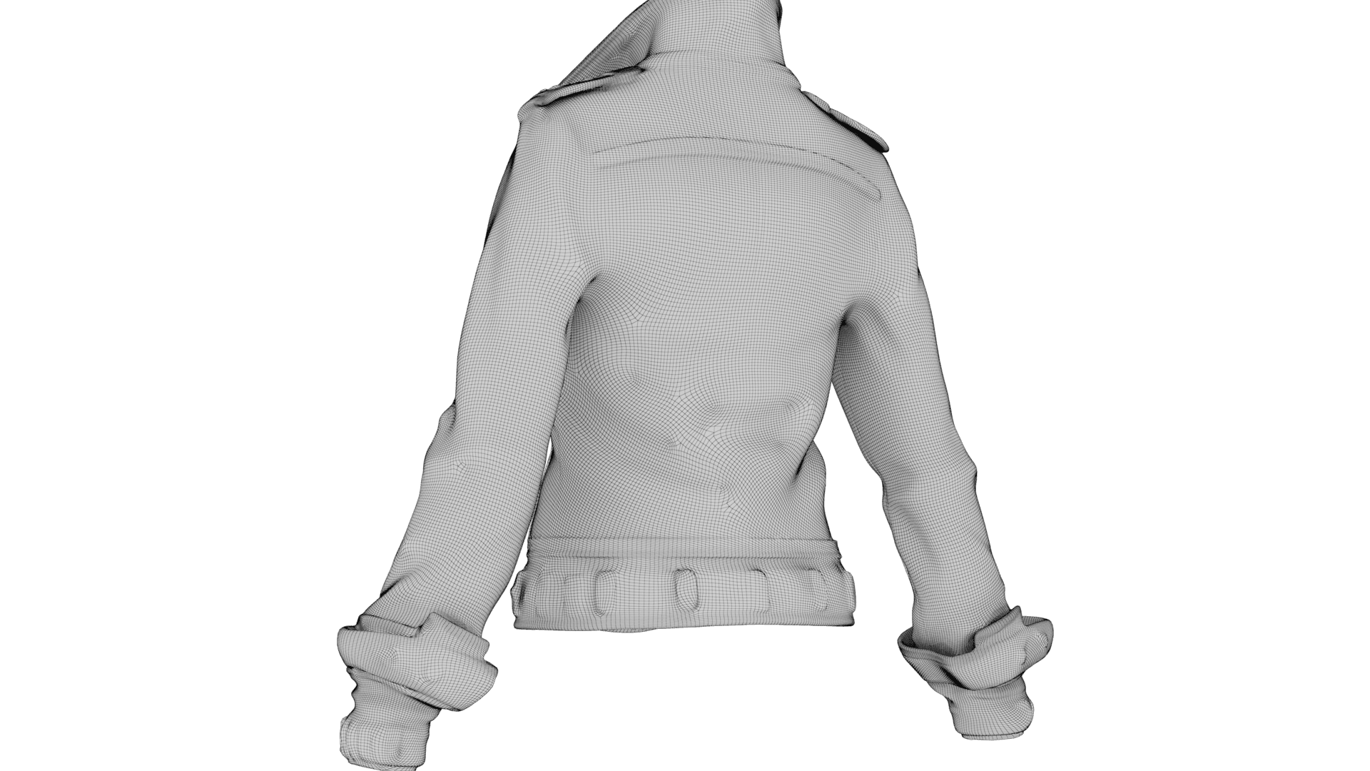 Denim Jacket 3d model