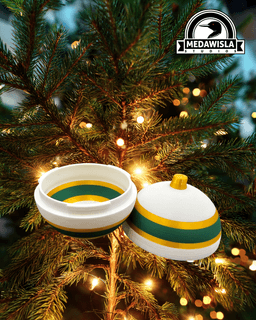 3D Printable Christmas Ornament with 6 Stripes 3d model