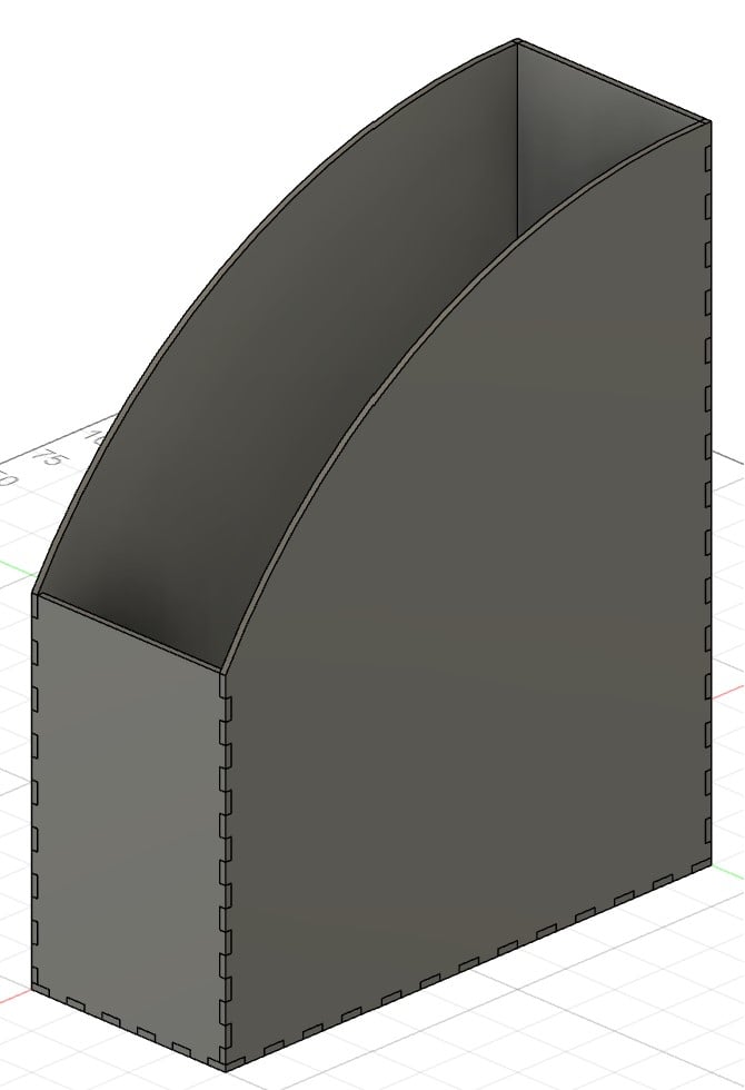 Press Fit Magazine Box 3d model