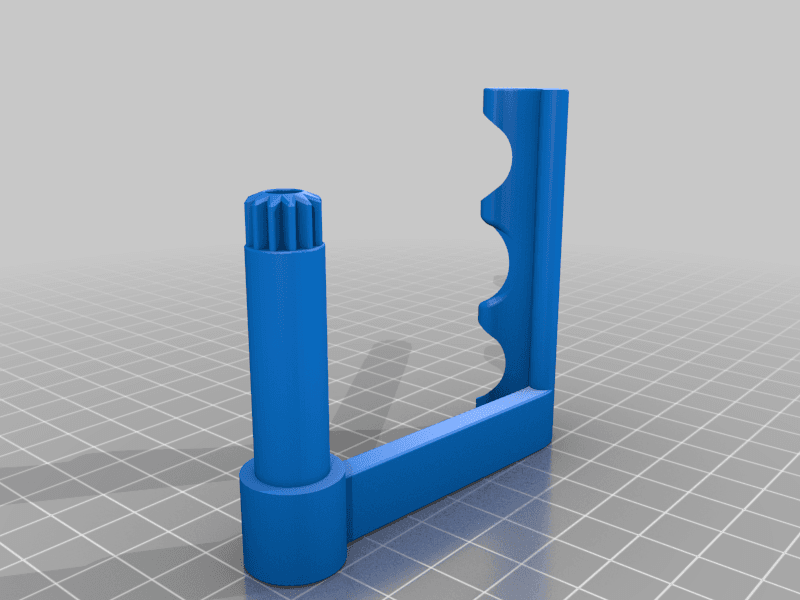 Adjustable Smartphone Stand w/ cutouts 3d model