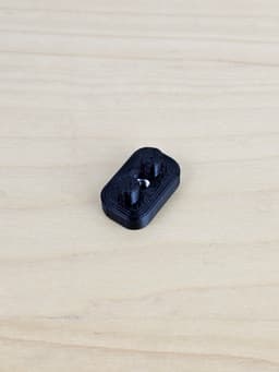 Bolt & Nut Adapter for Ikea Skadis Pegboards 3d model