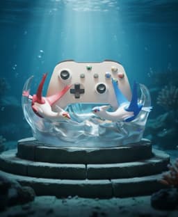 Latias and Latios Controller Stand 3d model