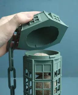 Bird feeder | suet ball holder 3d model
